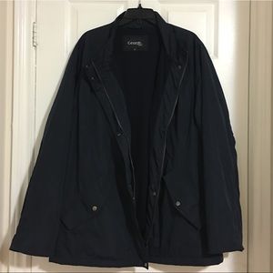 Dark Blue Rain Coat